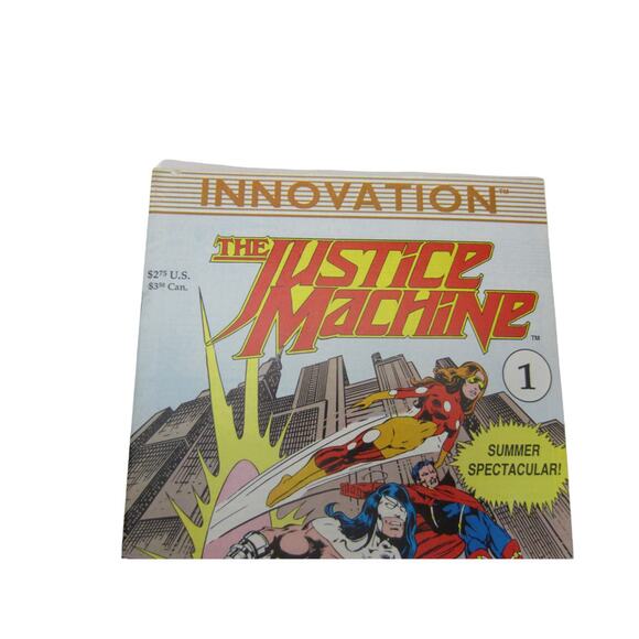 Justice Machine  Innovation Comics 1989 Summer Spectacular Superhero Indie Issue - Picture 6 of 12